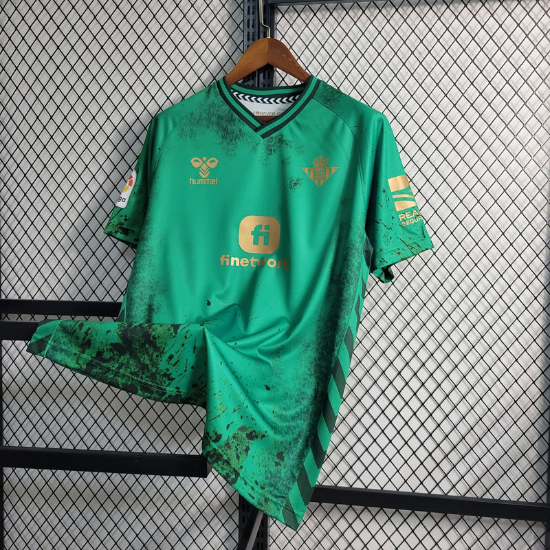 Camisa Real Betis Home 23/24 - Hummel Torcedor Masculina - Lançamento