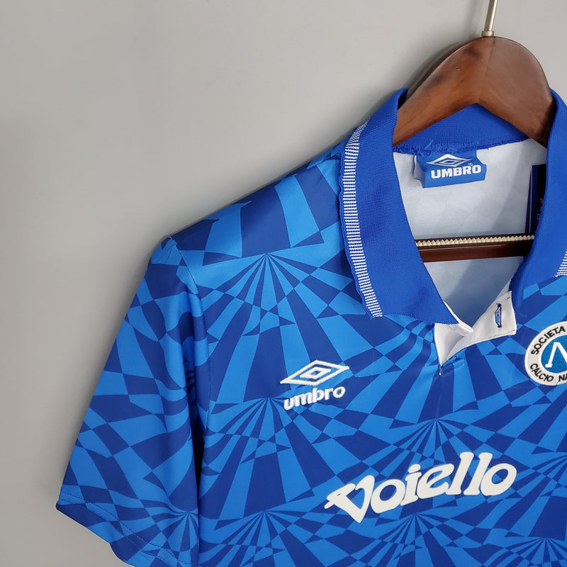 Camisa Napoli Titular 91/93 - Versão Retro